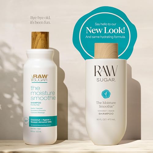 RAW SUGAR The Moisture Smoothie packaging front view highlighting vegan and clean beauty promise