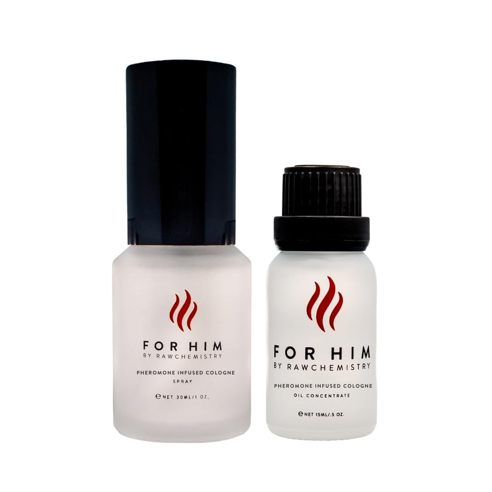 RawChemistry For Him Set packaging front highlighting luxury design