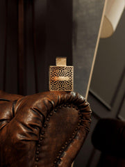 Rayhaan Elixir spray in motion highlights easy, even application.