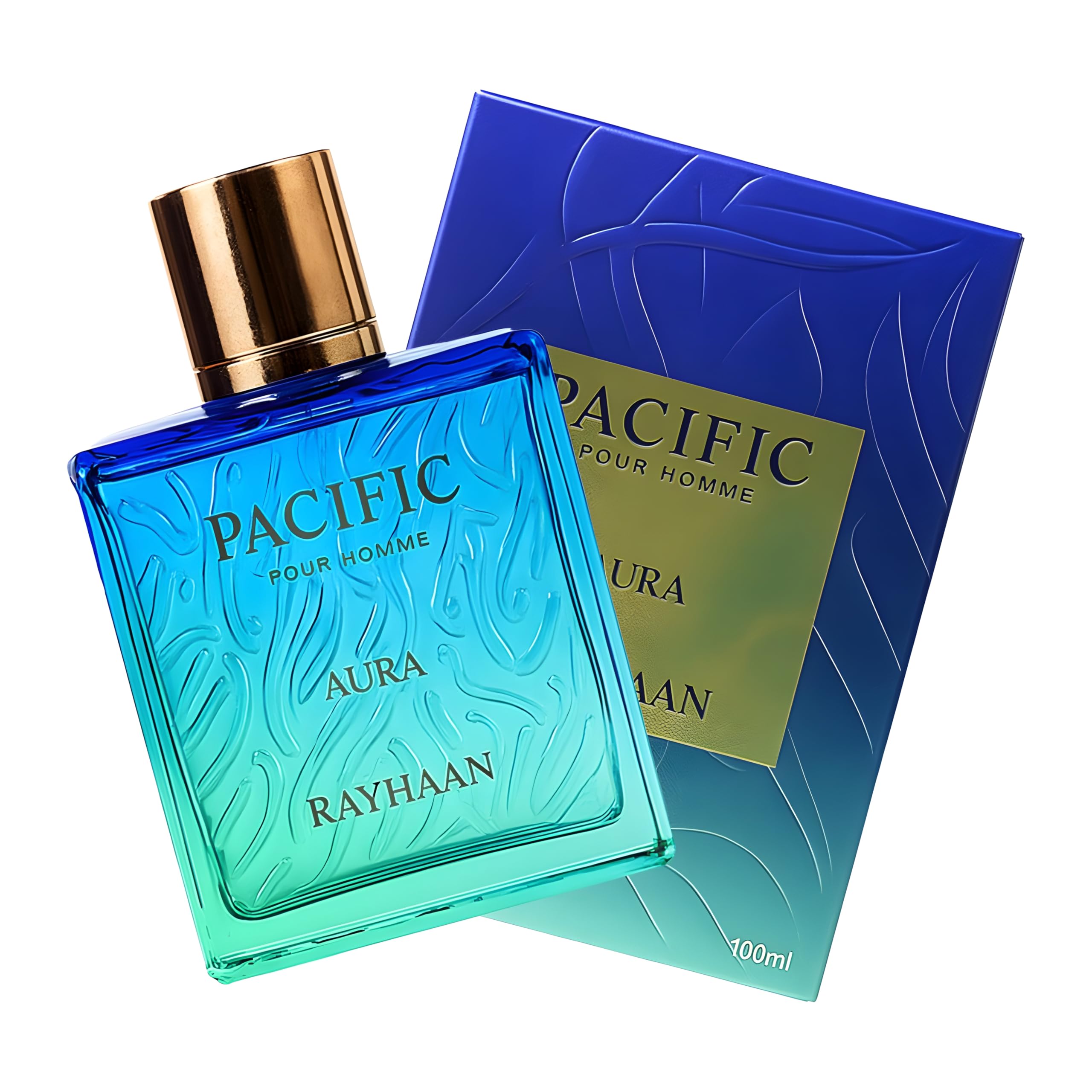 Rayhaan Pacific Aura opening notes of citrus and mint energize daytime wear.
