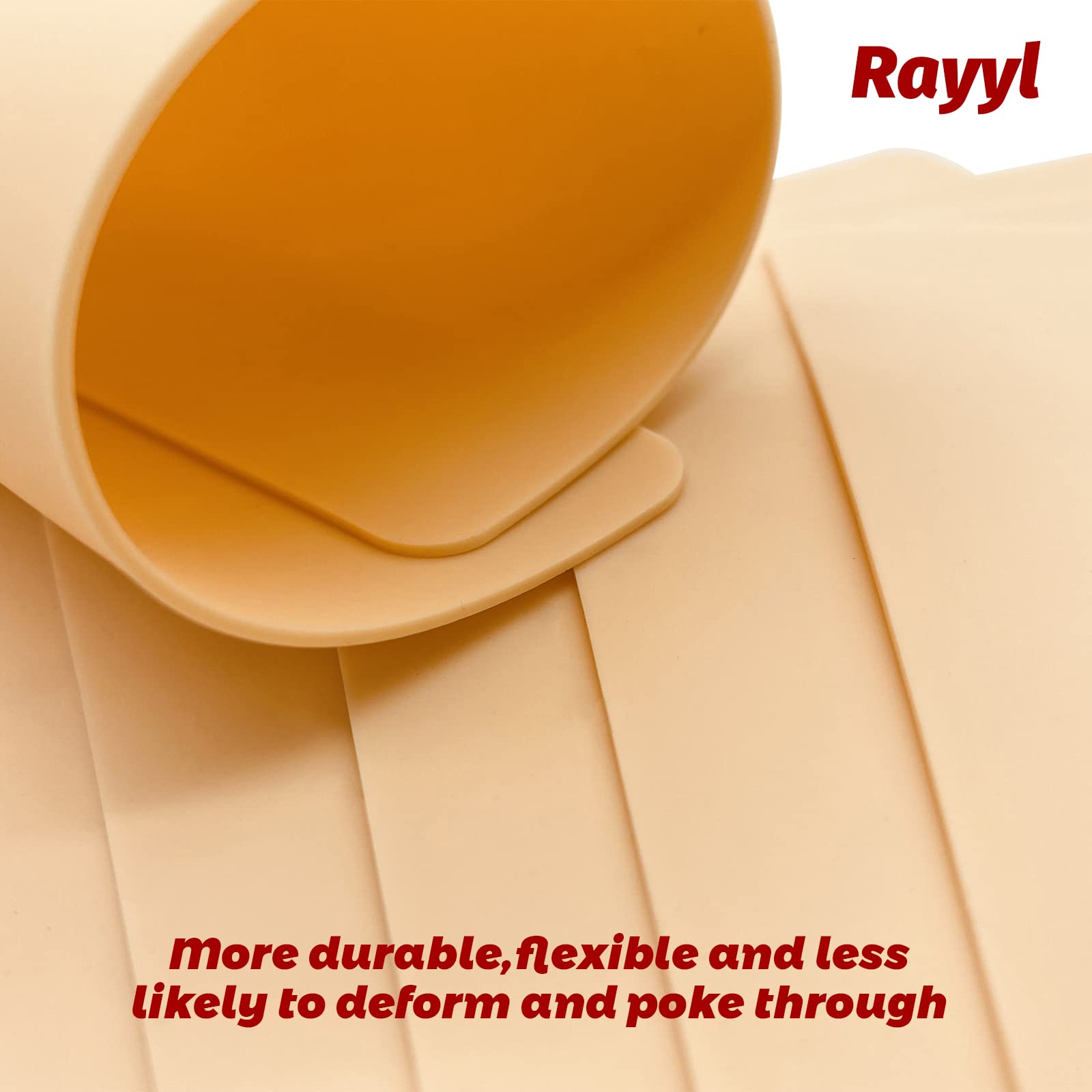 Rayyl skin-like texture described as lifelike surface for practice sessions.