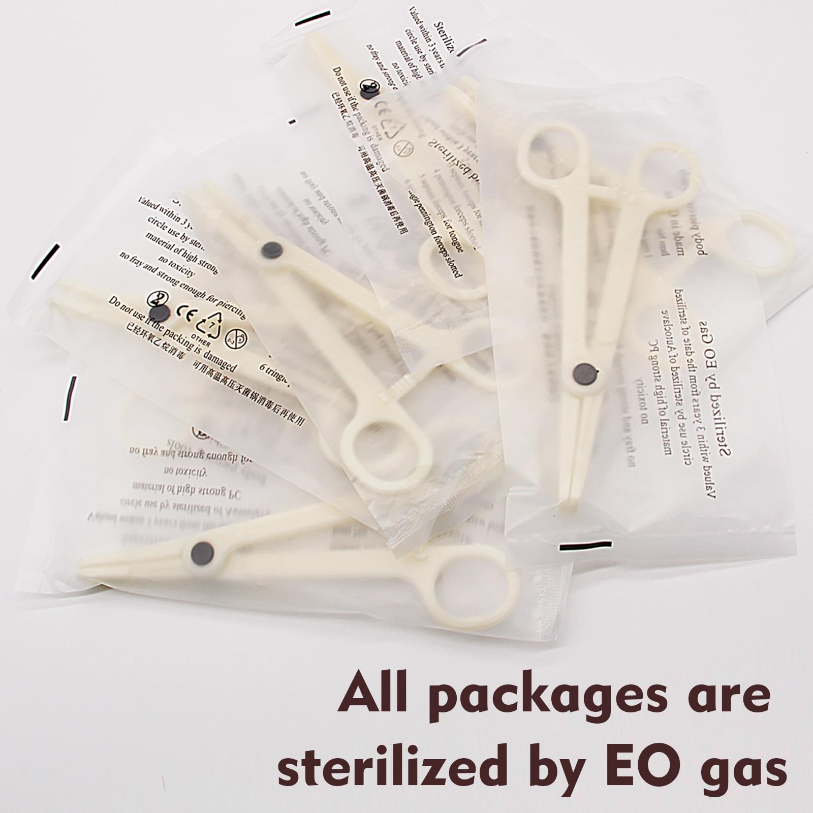 Rayyl kit de piercing con guantes desechables para higiene