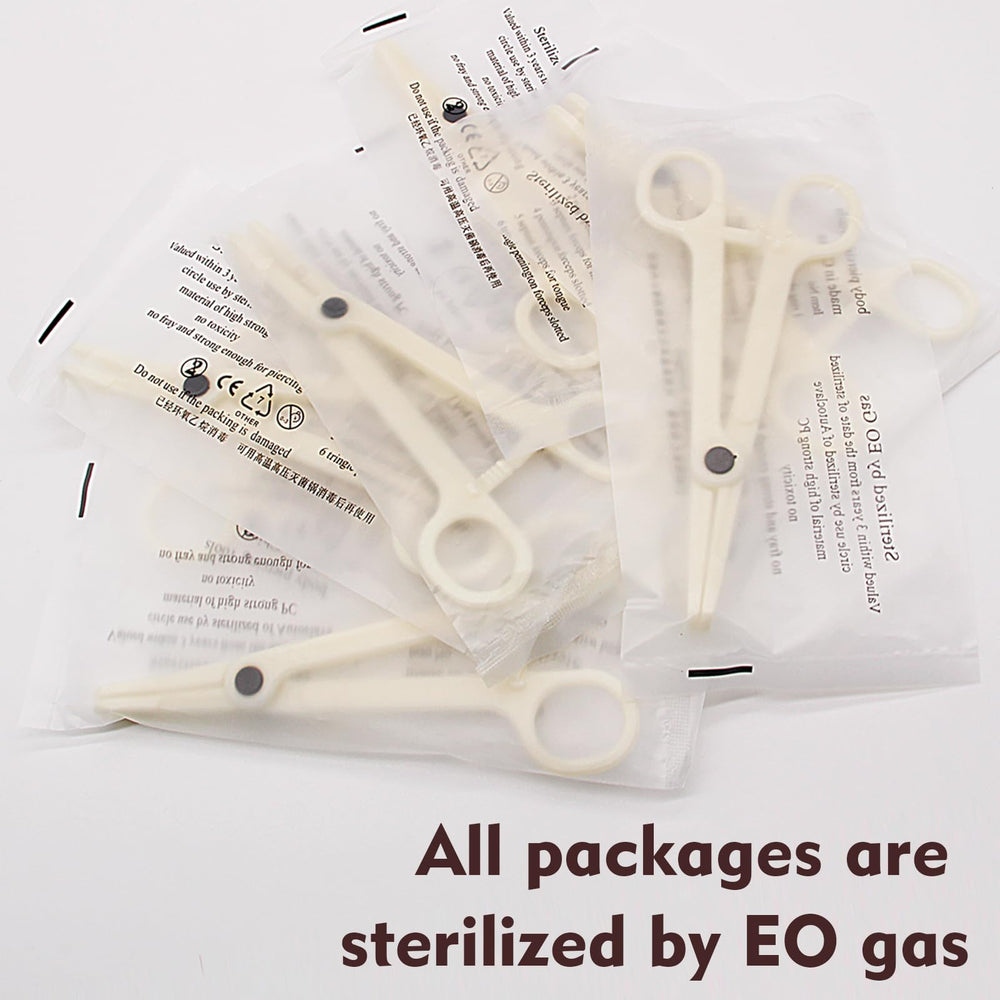 Rayyl kit de piercing con guantes desechables para higiene