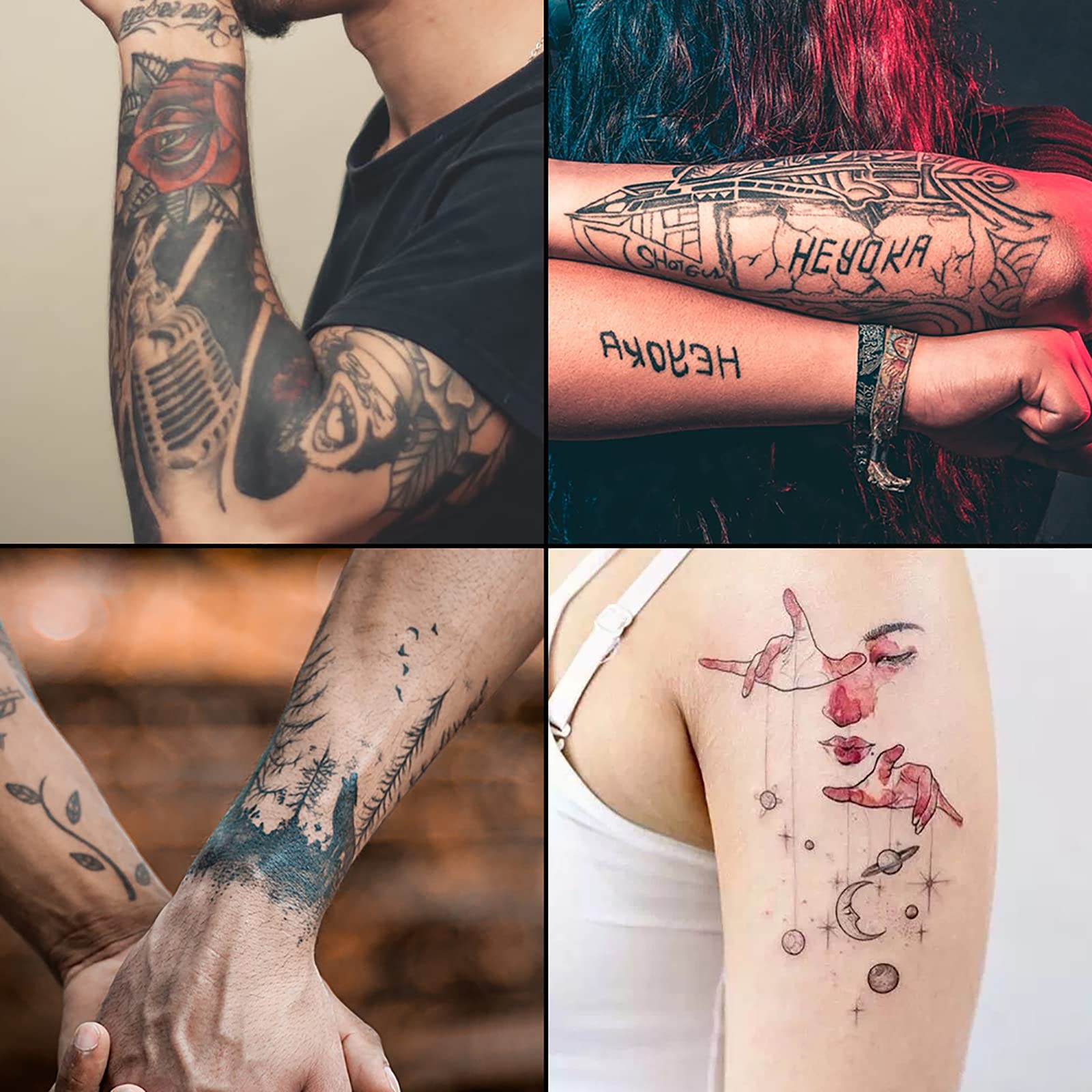 Rayyl piel de tatuaje apta para principiantes y profesionales.