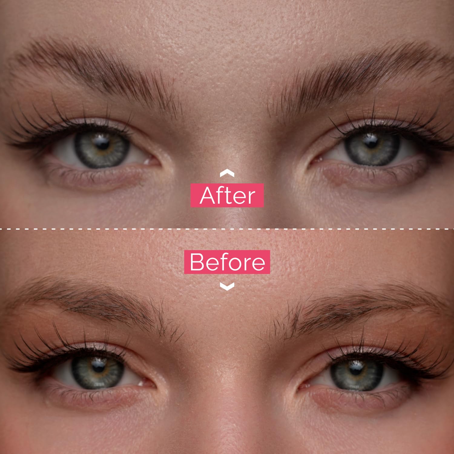 RB Renata Beauty lash-brow brush applying the rich cream-serum for even coverage