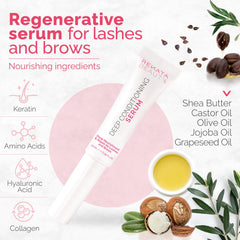 Close-up of RB Renata Beauty serum tube showing creamy texture and concentrated care