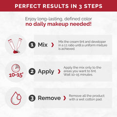 RB RENATA BEAUTY Tint Kit spot coloring process for targeted gray coverage