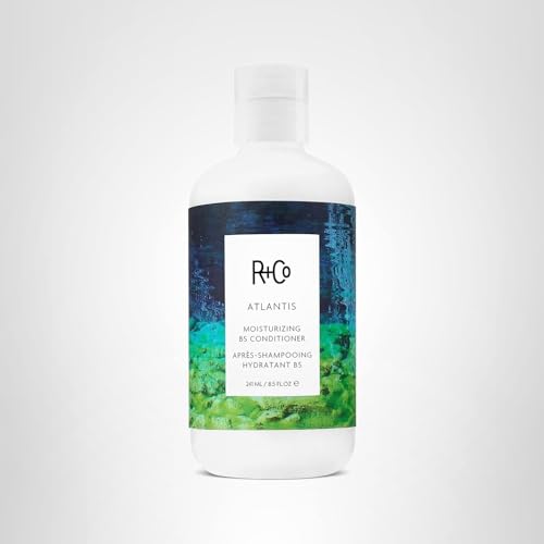 R+Co Atlantis hydration routine moment for healthier-looking hair.