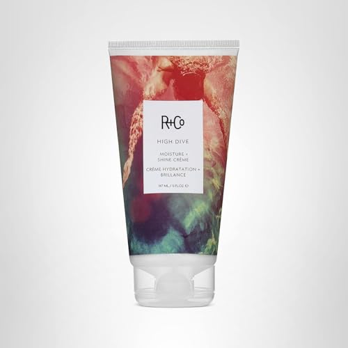 R+Co High Dive on towel-dried hair routine.