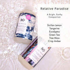 R+Co label close-up highlighting ingredients and color-safe benefit