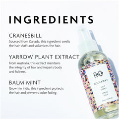 R+Co Rockaway application on damp hair boosts natural waves