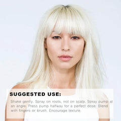 R+Co Skyline Dry Shampoo Powder highlights texture after washing without weighing down.
