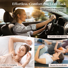 RDUQM flat clip yoga use, lightweight comfort for head-hugging wear.