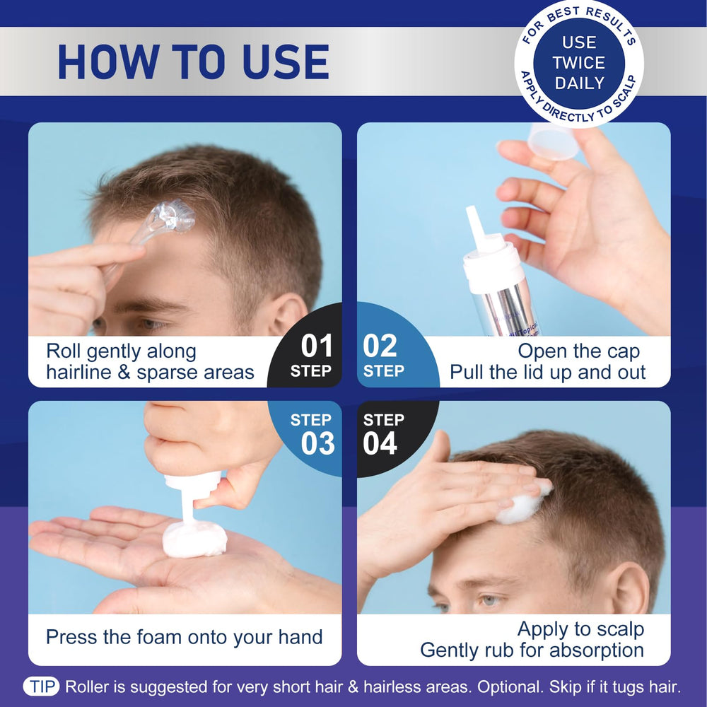 RDVHDLW seven-bottle minoxidil pack for long-term regimen