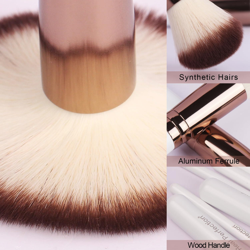 Real Perfection brush set packaging highlights a premium appearance.