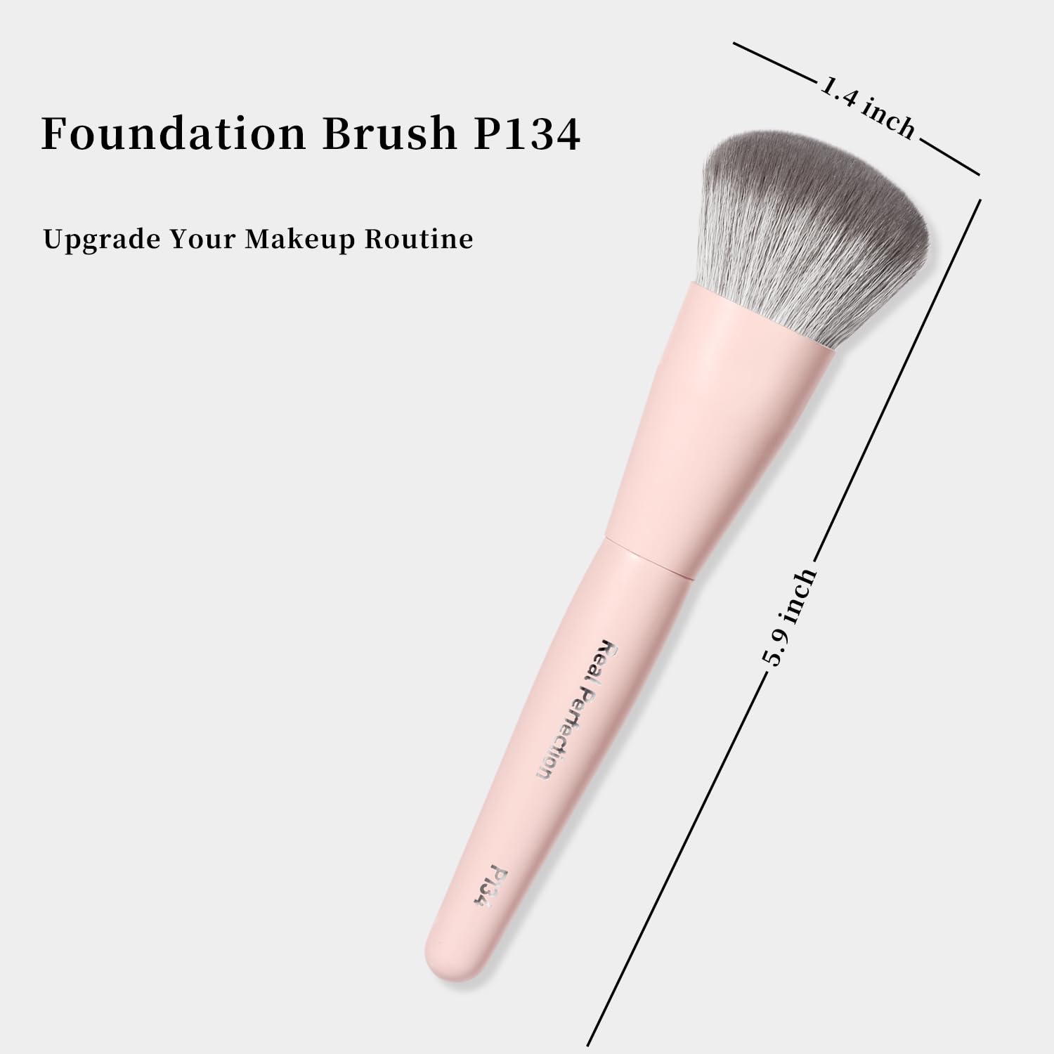 Cruelty-free synthetic brush that complements any makeup routine