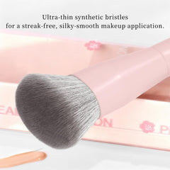 Compact design enables precise application around cheekbones and jawline