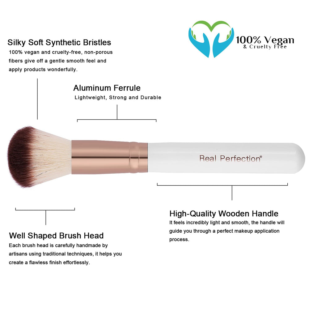 Real Perfection concealer brush for precise spot coverage.