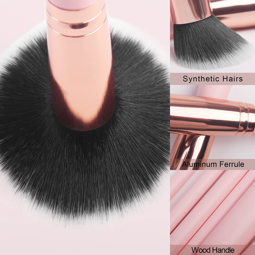 Real Perfection concealer brush in pink for smooth coverage