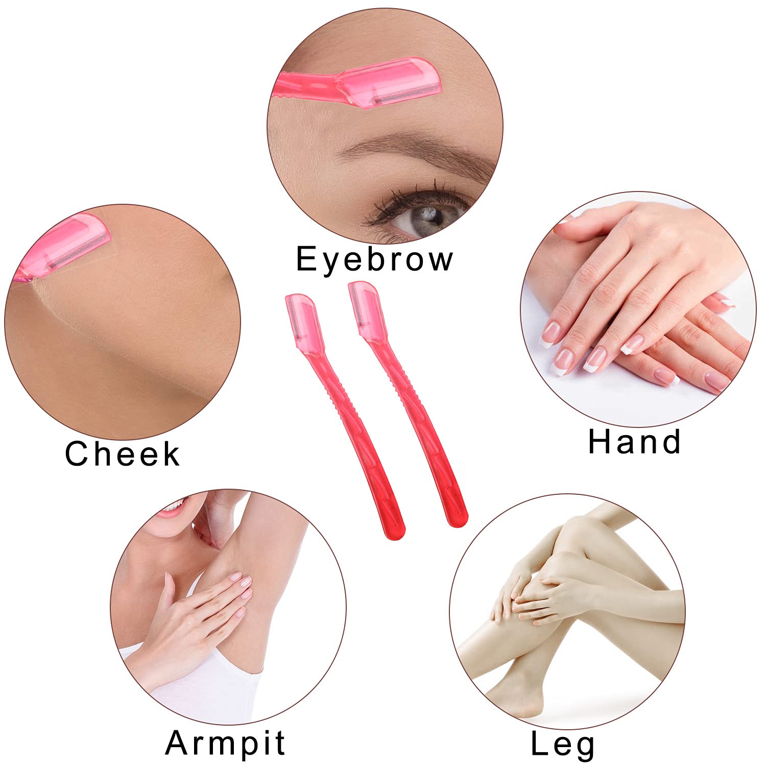 Real Perfection highlighter brush in pink for radiant glow