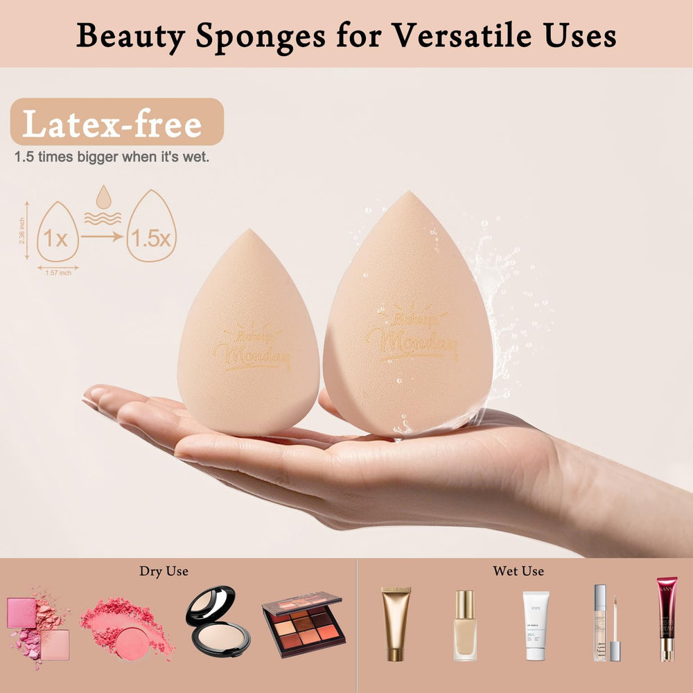Real Perfection pore-minimized coverage achieved with precise sponge application.