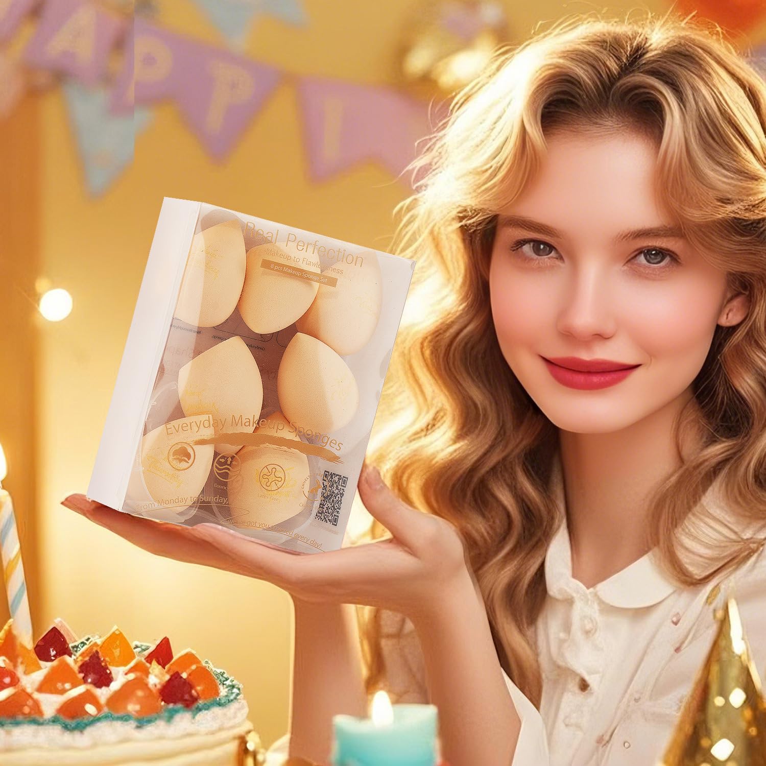 Real Perfection sponges clean easily and maintain softness after gentle washing.