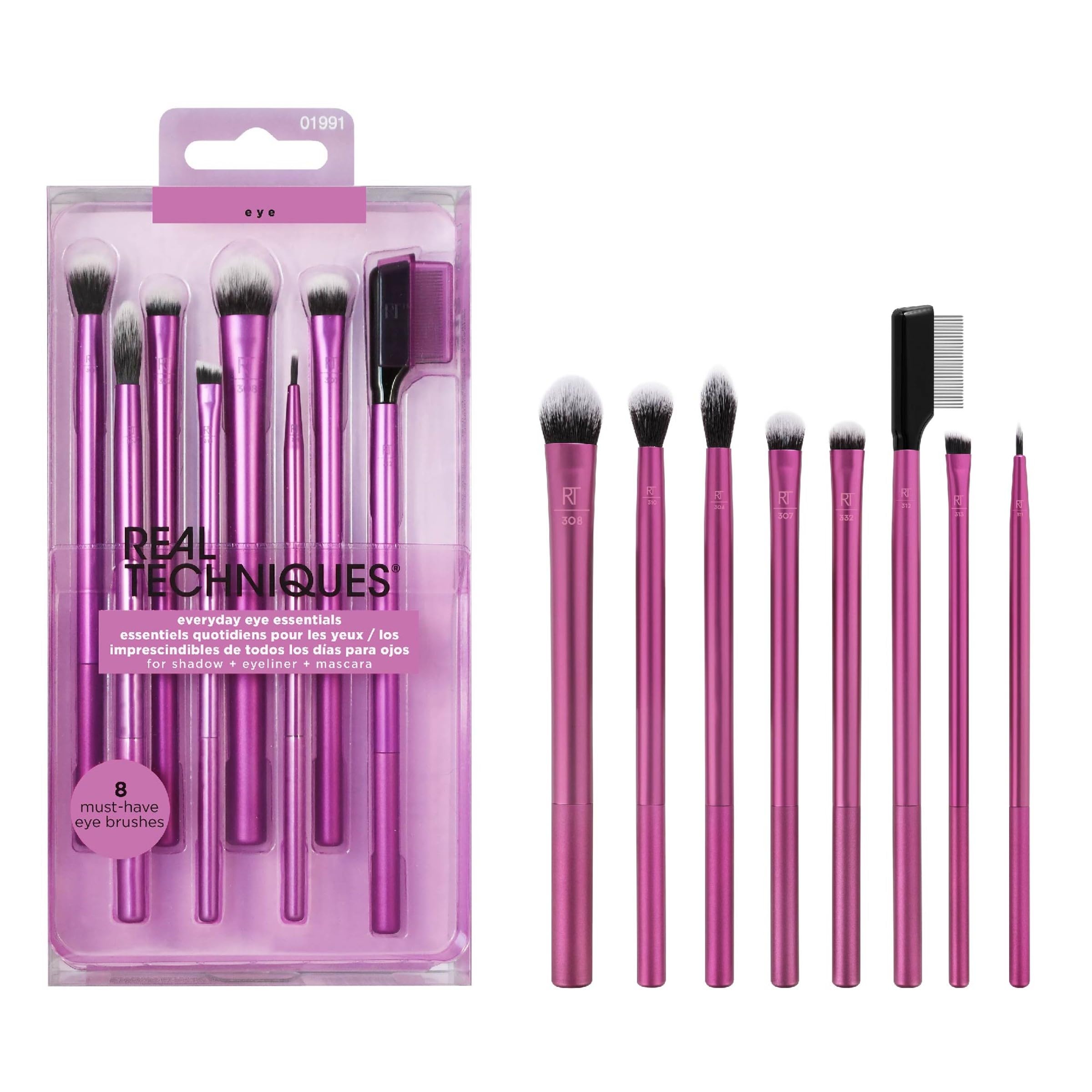 Real Techniques 307 shading brush for precise lid shading and color packing