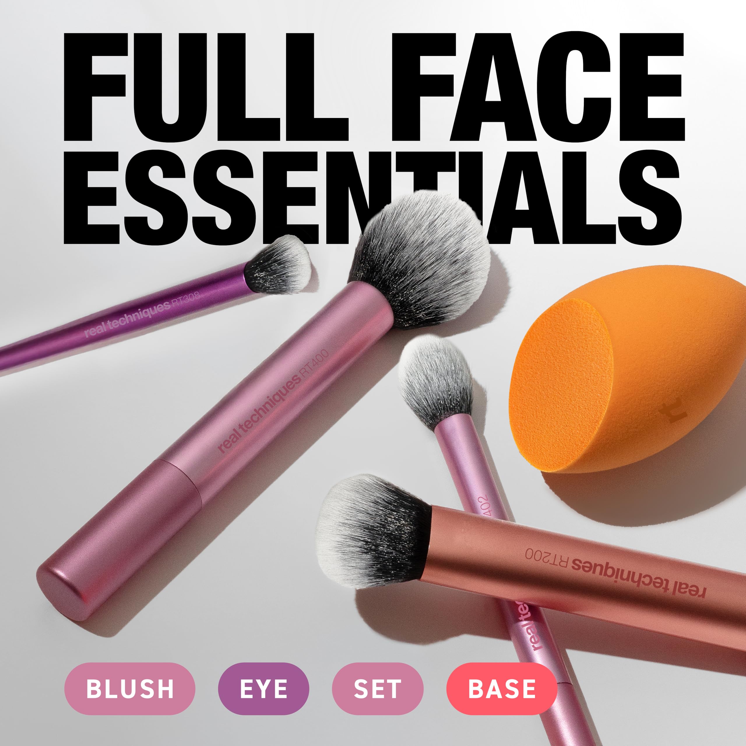 Real Techniques 400 Blush Brush for precise cheek color application