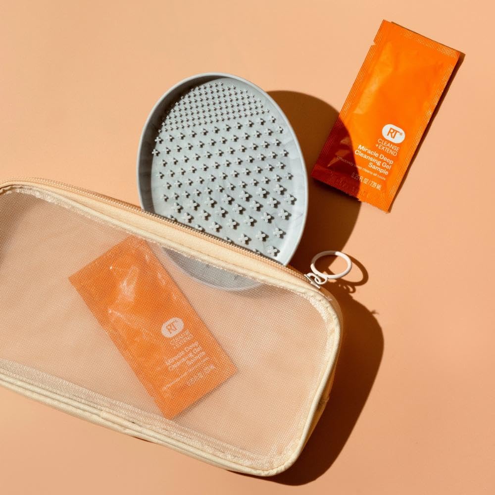 Two Miracle Deep Cleansing Gel samples (0.25 oz each) by Real Techniques