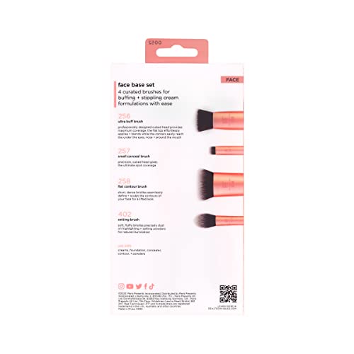 Real Techniques Face Base set gift-ready with premium brushes