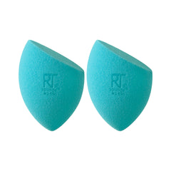 Real Techniques Miracle Airblend sponge front view for smooth matte makeup finish
