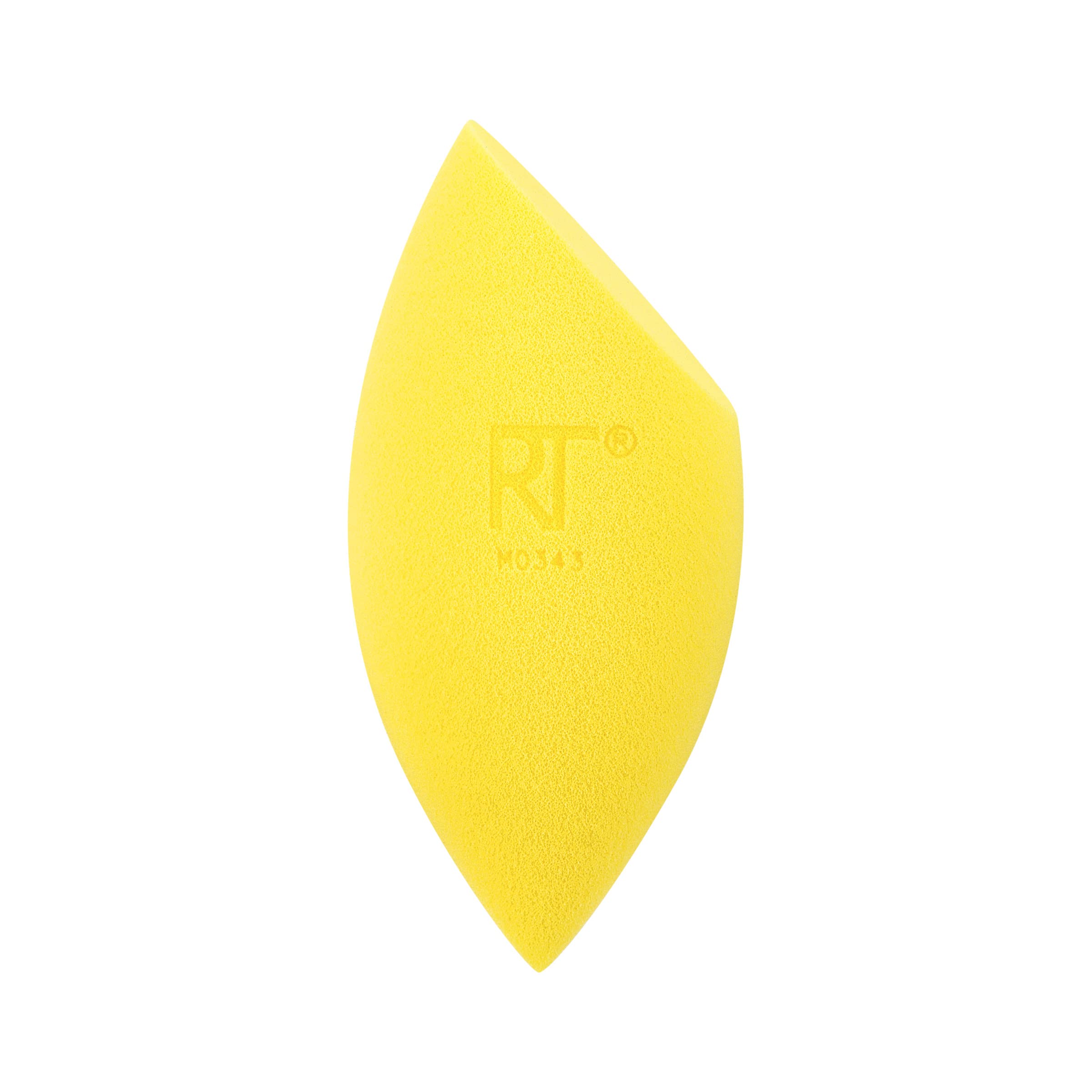 Real Techniques Miracle Concealer Sponge precision tip for under-eye application.