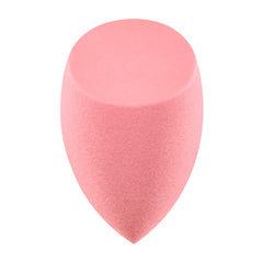 Real Techniques Miracle Powder Sponge rounded side for seamless blending.