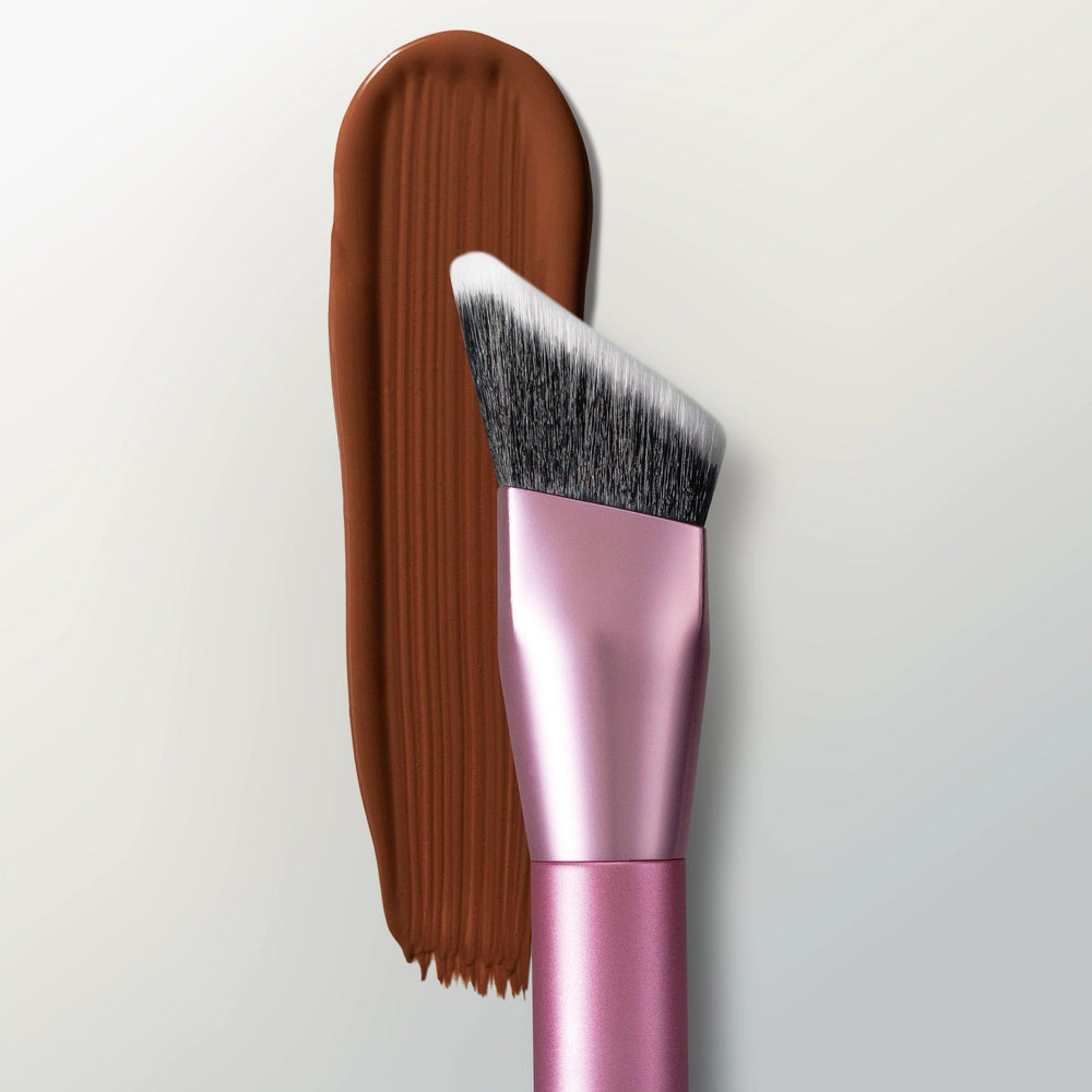 Real Techniques Cheek Hugging Contour Brush offers soft blending for natural definition.