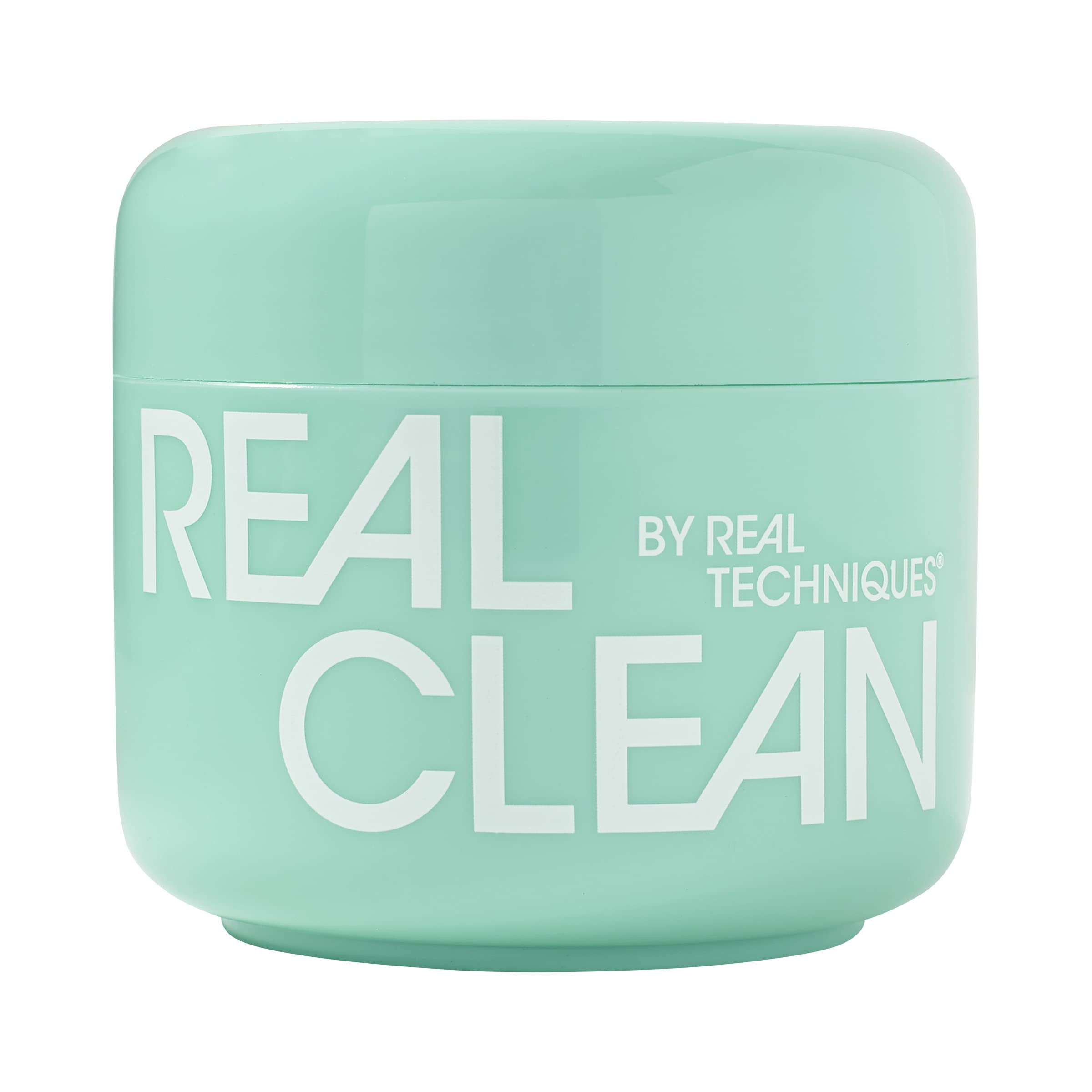 Real Techniques Face Erase Balm aplicación en piel seca para desmaquillar.
