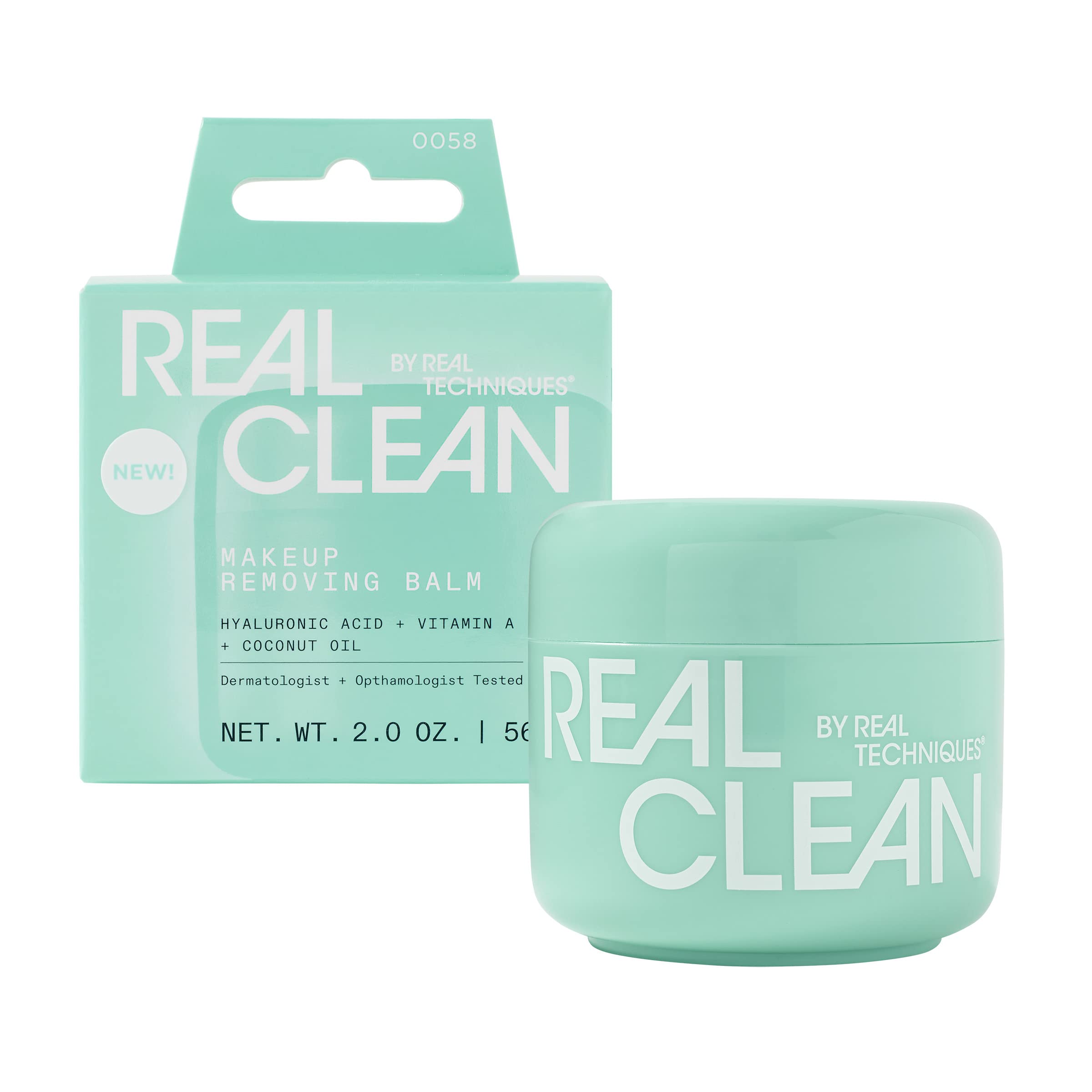 Real Techniques Face Erase Balm envase, bálsamo desmaquillante suave para piel.