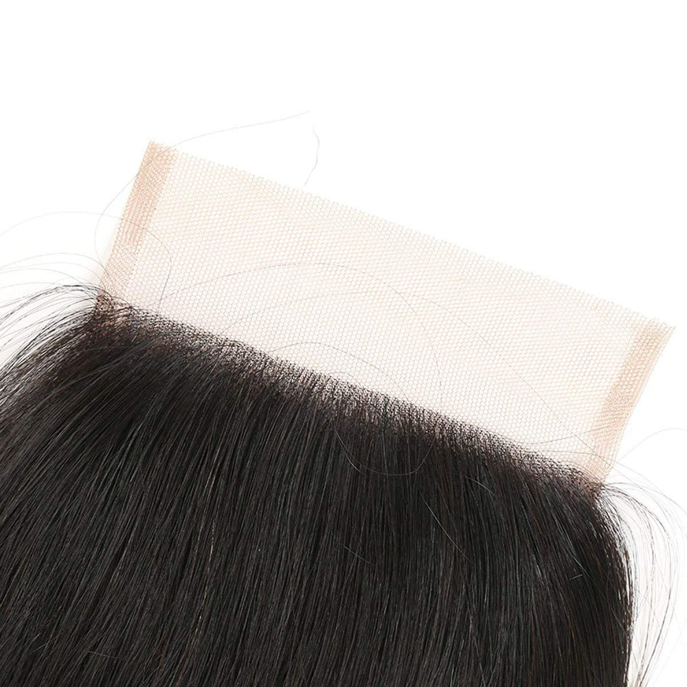 Rebasar no-bleached-knots close-up emphasizes reduced shedding risk.