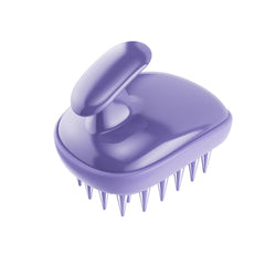 Rebex 2-in-1 outer bristles massage and distributes shampoo to roots.