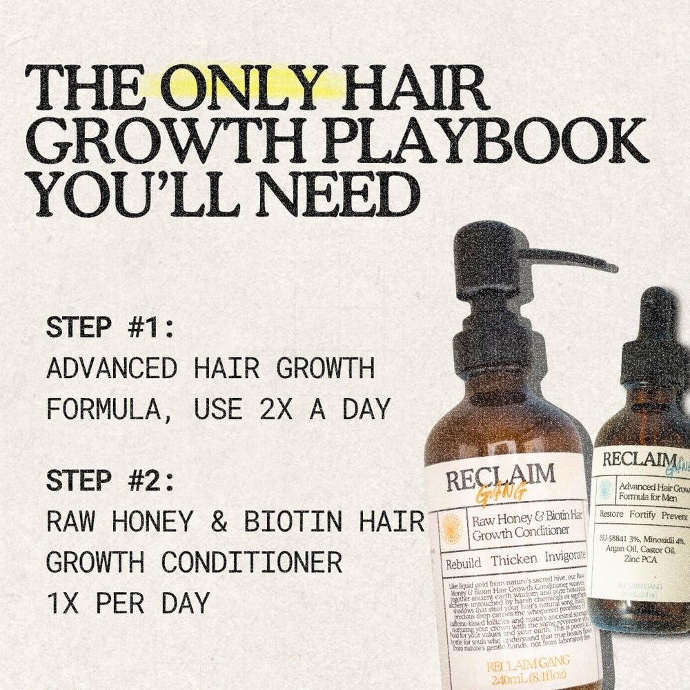 Reclaim Gang hair texture close-up suggests thicker-looking strands.