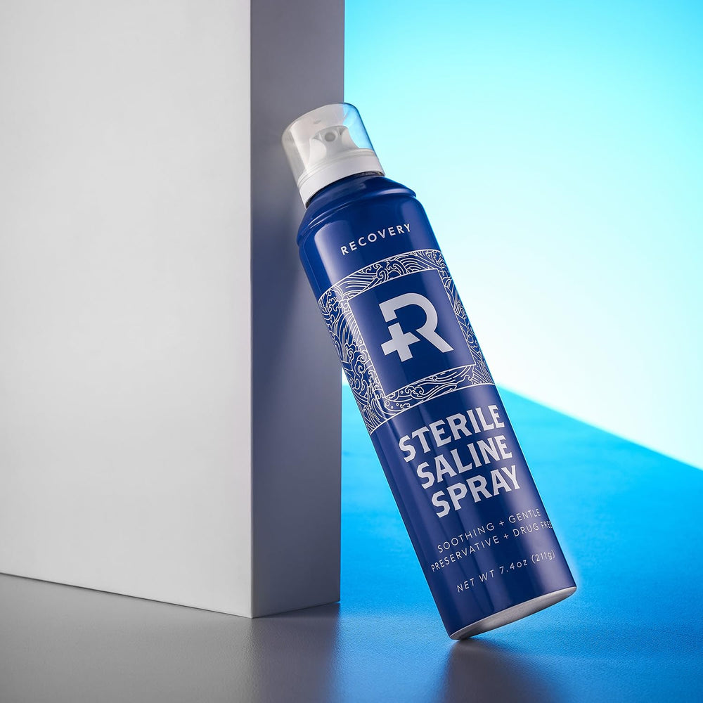 Recovery Aftercare spray para piercing de nariz, calma irritación sin conservantes.