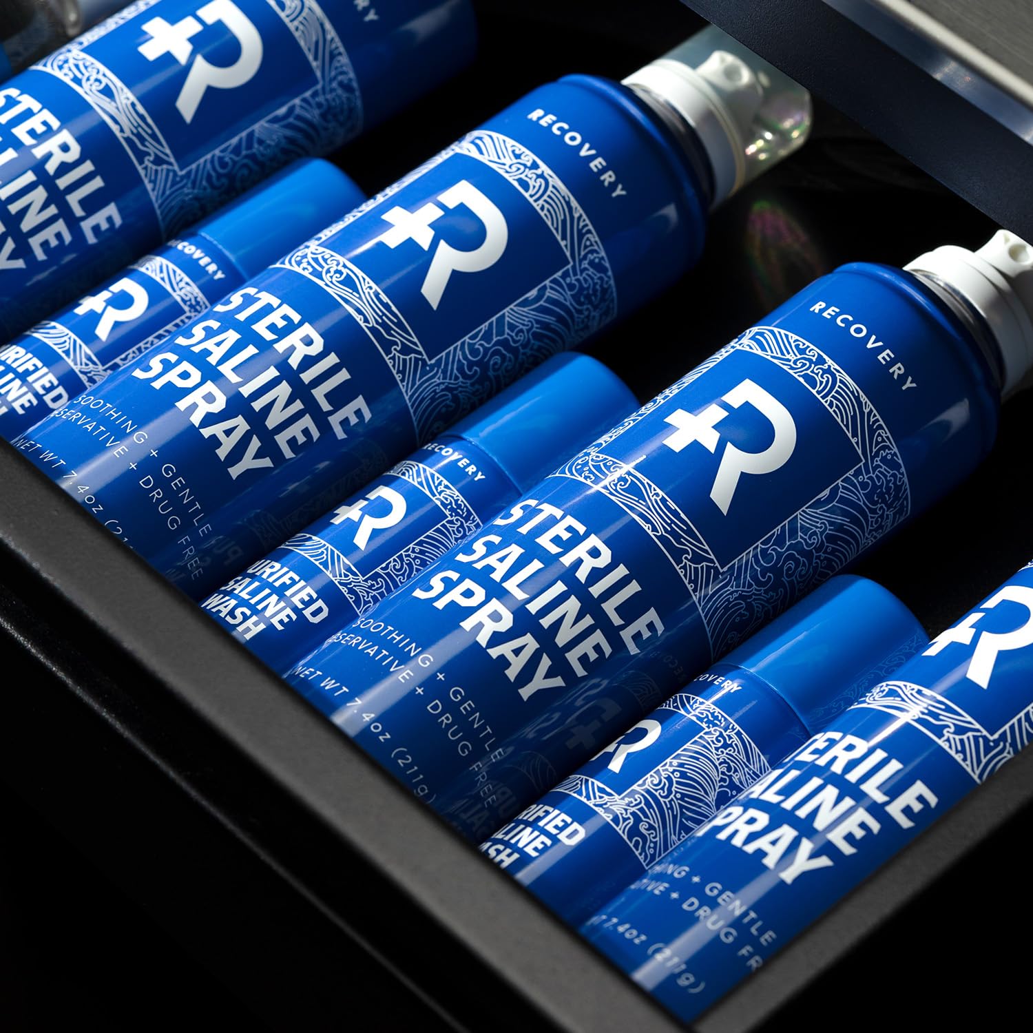 Recovery Aftercare spray para piercing de ombligo, mantiene higiene sin irritar.