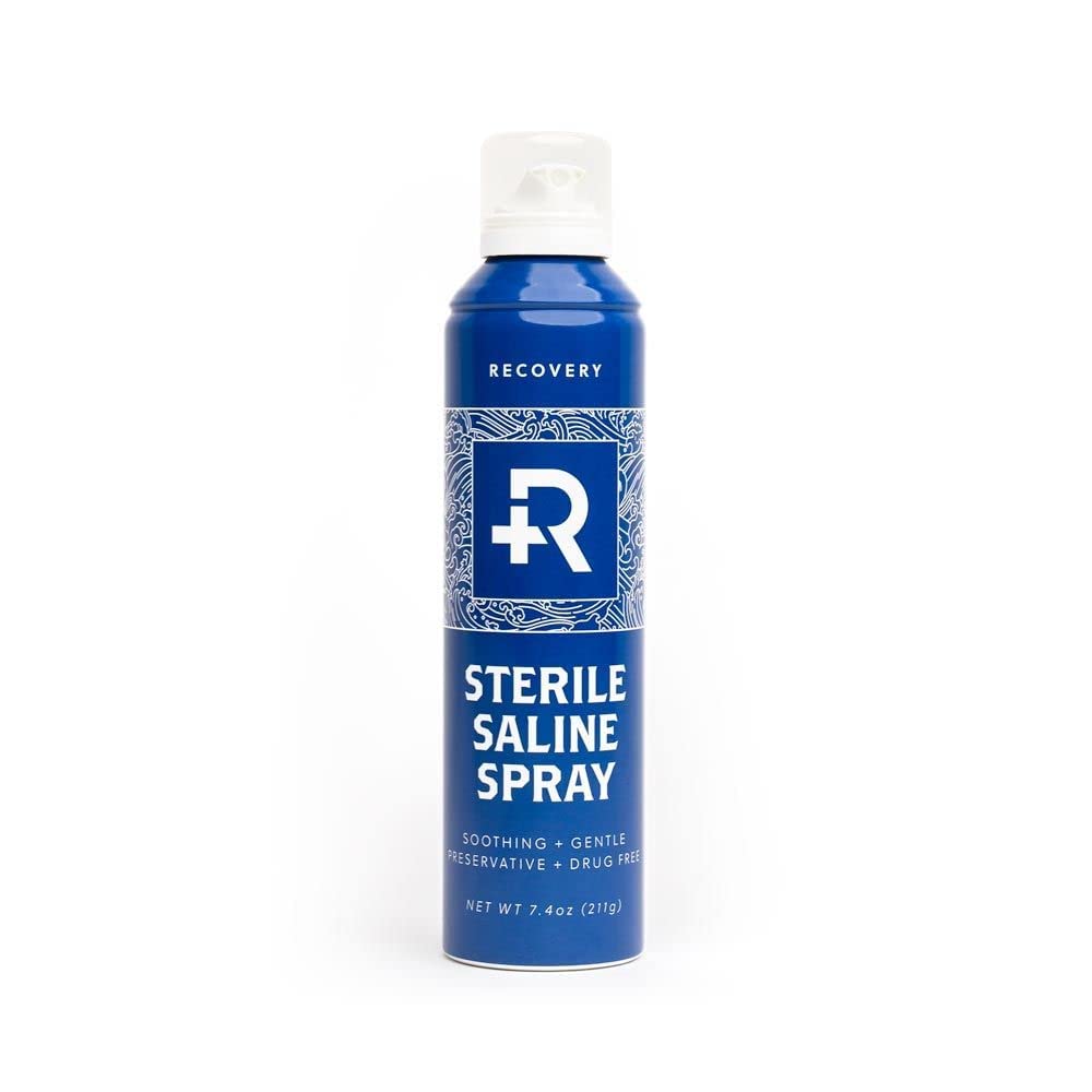 Recovery Aftercare spray para piercing de oreja, limpieza suave y segura.