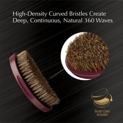 Red by Kiss 360 Waves Definition Brush bristles for wave shaping