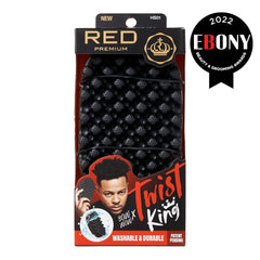 Close-up of Twist King texture showing twist-friendly bristles for smooth detangling.