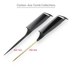 Red by Kiss Carbon Axe Comb anti-frizz glide during styling.