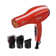 Red by Kiss Detangler Pik for smooth detangling and gentle styling.