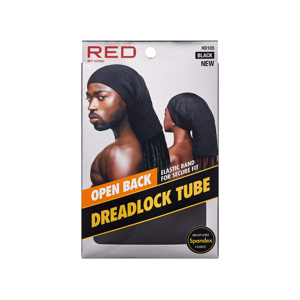 RED by Kiss Dreadlock Tube premium silky spandex fabric provides soft protection