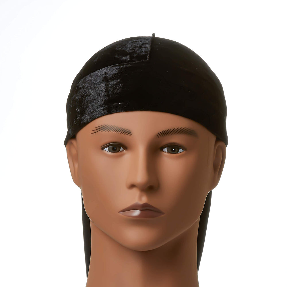 Red by Kiss durag estilo clásico negro, complemento versátil
