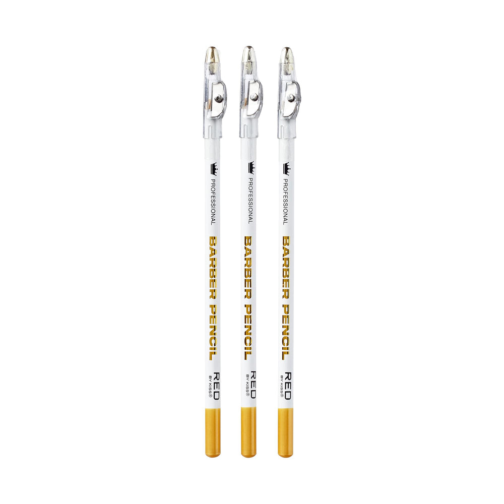 Red by Kiss edge hairline trace pencil defines temples with clear visibility