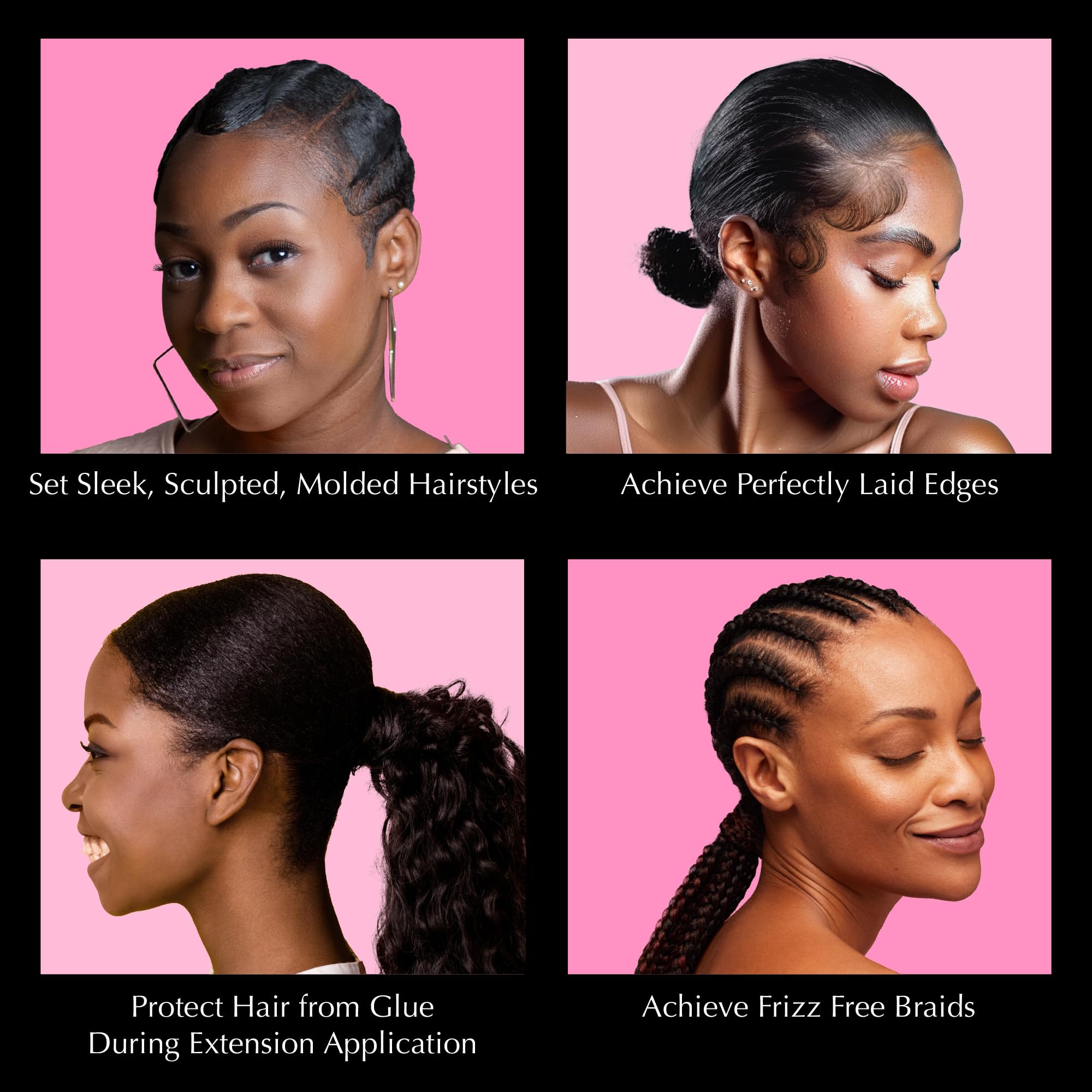 Red by Kiss 40 white strips for versatile styling sessions.